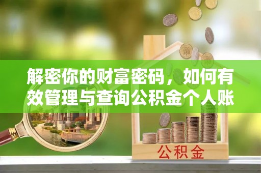岚山解密你的财富密码，如何有效管理与查询公积金个人账户信息