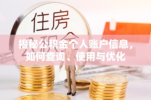 岚山揭秘公积金个人账户信息，如何查询、使用与优化