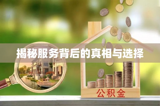 岚山揭秘服务背后的真相与选择