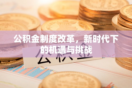 岚山公积金制度改革，新时代下的机遇与挑战