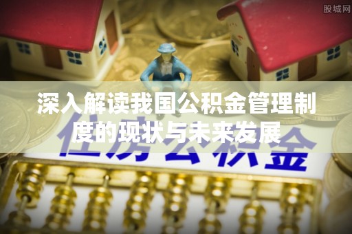 岚山深入解读我国公积金管理制度的现状与未来发展