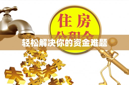 岚山轻松解决你的资金难题