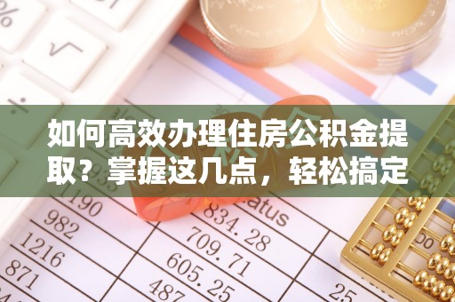 岚山如何高效办理住房公积金提取？掌握这几点，轻松搞定！