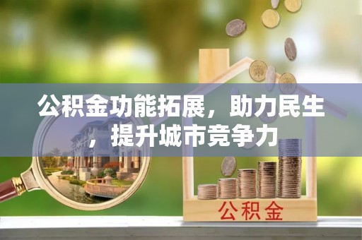 岚山公积金功能拓展，助力民生，提升城市竞争力