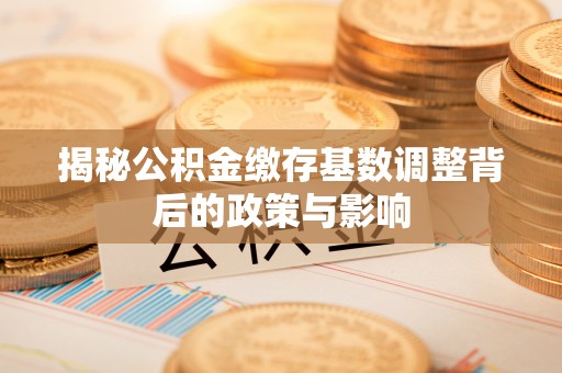 岚山揭秘公积金缴存基数调整背后的政策与影响
