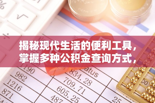 岚山揭秘现代生活的便利工具，掌握多种公积金查询方式，让财富管理更轻松