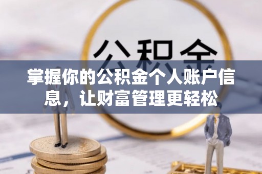 岚山掌握你的公积金个人账户信息，让财富管理更轻松