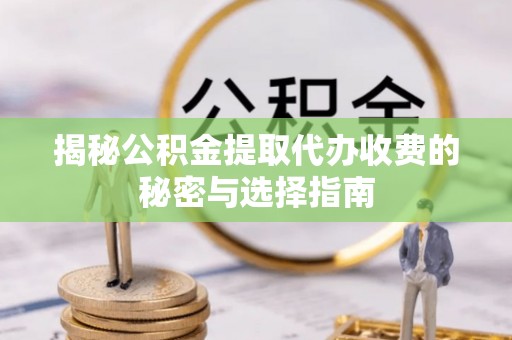 岚山揭秘公积金提取代办收费的秘密与选择指南
