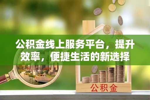 岚山公积金线上服务平台，提升效率，便捷生活的新选择
