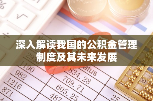岚山深入解读我国的公积金管理制度及其未来发展
