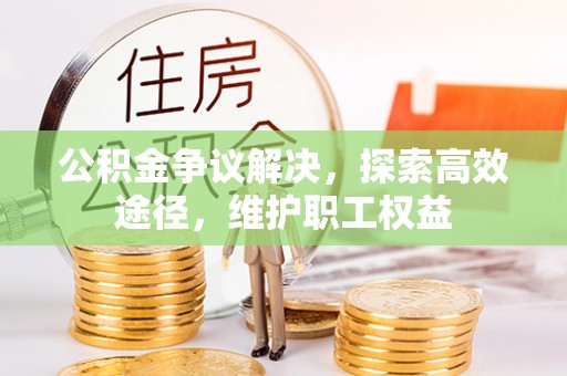 岚山公积金争议解决，探索高效途径，维护职工权益