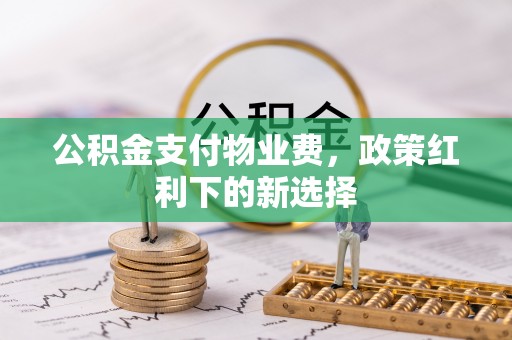 岚山公积金支付物业费，政策红利下的新选择