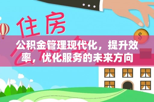 岚山公积金管理现代化，提升效率，优化服务的未来方向